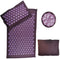 3-Piece Brown Purple